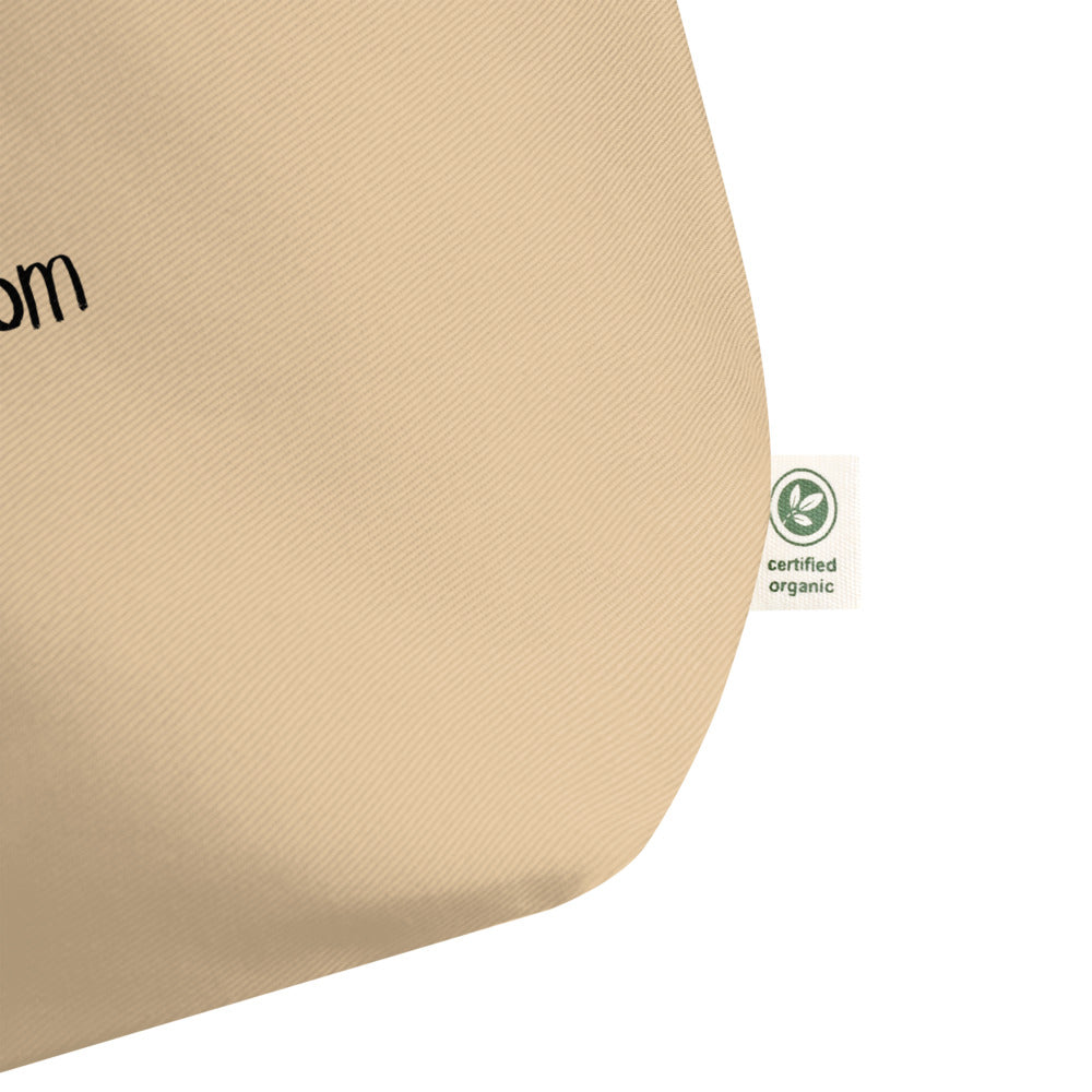 Large organic tote bag